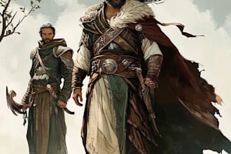 do your dnd character art