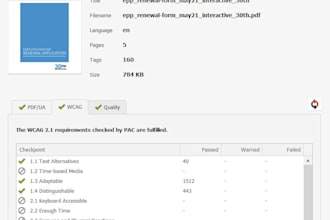 pdf accessible section 508 and wcag compliance services ada