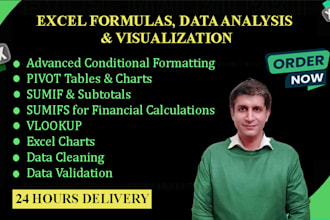 do excel data analysis with pivot tables and vlookup