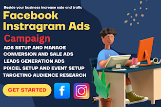 run targeted facebook and instagram ads for high ROI