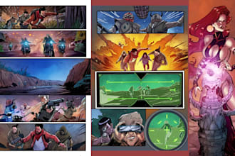 do comic art comic book illustration comic strip graphic novel page comic artist