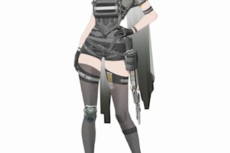 do anime character sheet