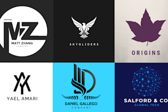 do professional logo design for startups with a unique brand identity