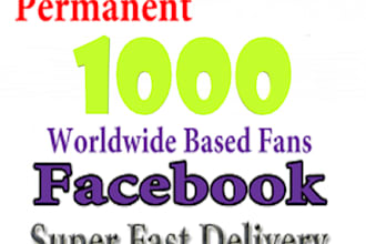 add your 1000 facebook like, followers instantly