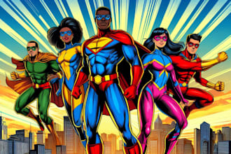 be your comic book artist for your journey
