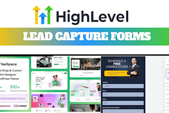 do gohighlevel surveys lead capture forms landing page ghl integration website