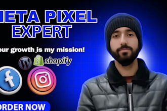 set up the event meta pixel for wordpress shopify and ecommerce store