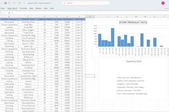clean, format, merge, split excel data