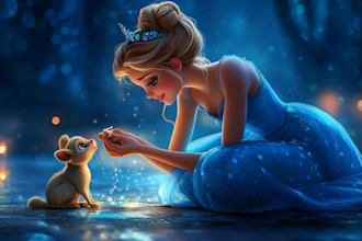 do a disney character from your imagination