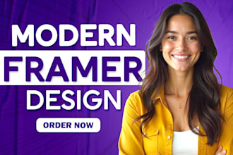 design, develop an interactive framer website, convert figma to framer