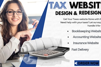 bookkeeping website, tax finance website, accounting website, insurance website