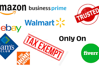 do tax exemption for amazon, walmart and home depot