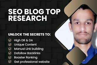 be your SEO article writer and content writer