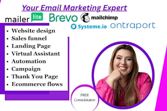 setup bravo email campaign,email automation,brevo workflow, systeme io mailchimp