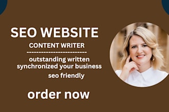 be your SEO content writer, website content writer