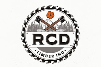 design a professional wood, carpentry, and woodworking logo