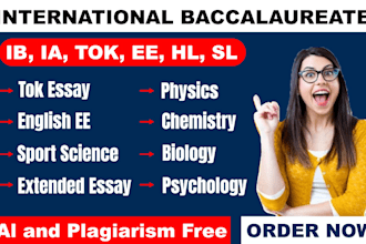 edit and write ib extended essay, hl, sl, ia ib essay, ee