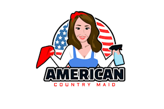 design looking residential cleaning company logo