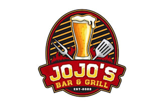 design awesome bar grill rebrand logo