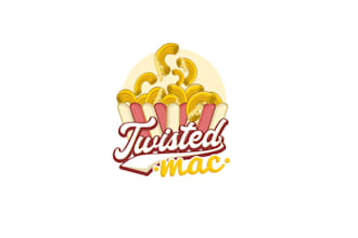 design mac cheese truck seeking fun logo