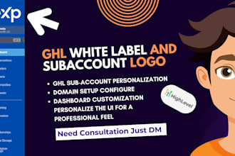 do whitelabel gohighlevel with branding and ghl subaccount logo