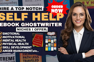 be self help ebook writer, mental health, life coaching, holistic wellness