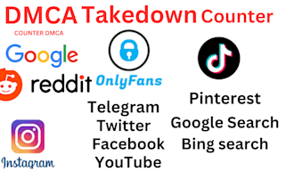 remove content dmca takedown notice tiktok,reddit,facebook,instagram,and google