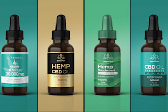 do modem product label, labels and packaging design