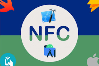 create nfc business card app for android and ios devices