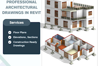 do your 2d architectural drawings