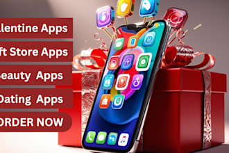dating app valentine app ios development android app gift store app ecommerce ap