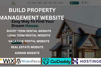 build property management website, short term rental, vacation rental, airbnb