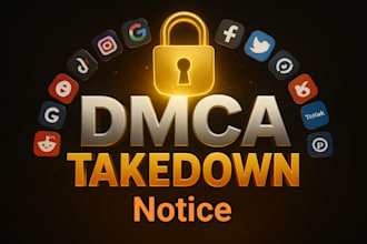 professionally remove copyrighted content with a dmca takedown notice