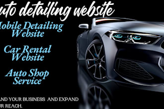 do mobile detailing website car wash website auto detailing website car rental