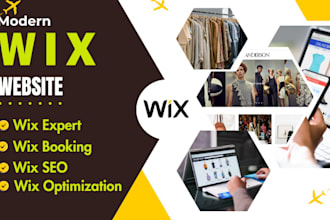 be wix expert, wix booking, seo and wix website design or redesign