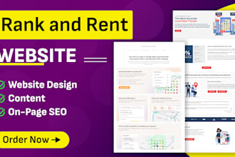 design local rank and rent website