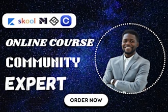 skool community online course on mighty network mighty circle so kajabi
