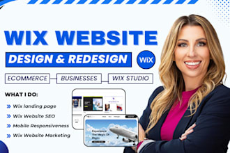 bulid wix studio website wix website design wix website development figma to wix