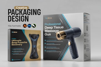 do product packaging box design or label design