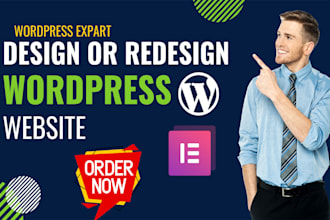 wordpress elementor pro SEO friendly website redesign
