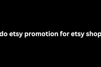 do etsy promotion for etsy shop