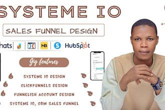 systeme io website systeme io sales funnel, clickfunnels, funnelish landing page