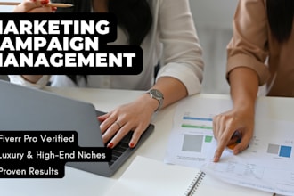 manage high impact marketing campaigns