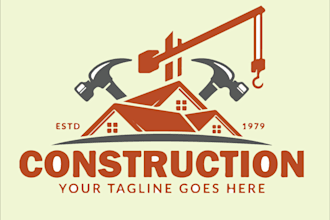 make unique roofing, home repair logo
