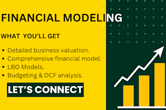 do business valuation, financial modeling, forecasting, dcf,  lbo, budgeting