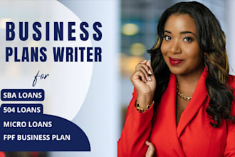 create investor ready business plans for sba loans