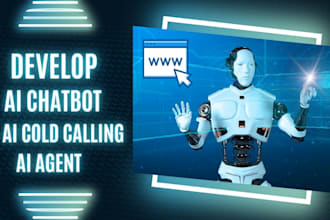 develop ai calling agent for inbound, outbound calls via vapi, air ai synthflow