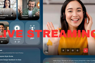 develop live streaming app video streaming app website