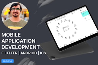 do mobile app development, ios app, android app creation flutter app developer