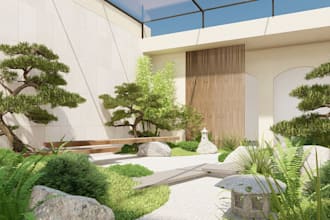 design your garden, front yard, and back yard